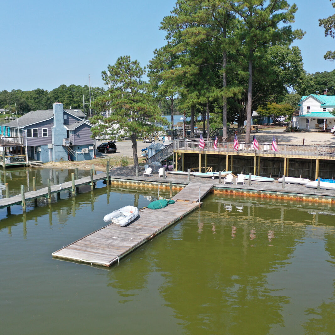 Yankee Point Marina Dinghy Dock